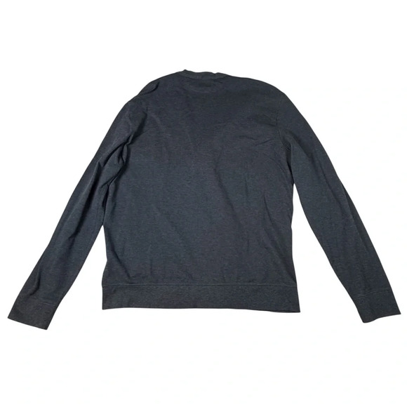 Vintage 90's Polo Ralph Lauren Gray Cardigan Sweater Button Men's Lg - Picture 4 of 4